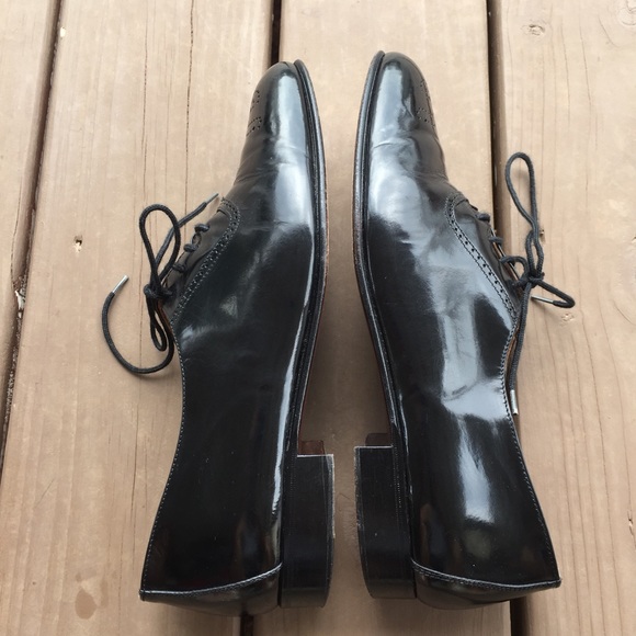 Vero Cuoio leather Oxford Brogue Toe Dress Shoes - Picture 3 of 7